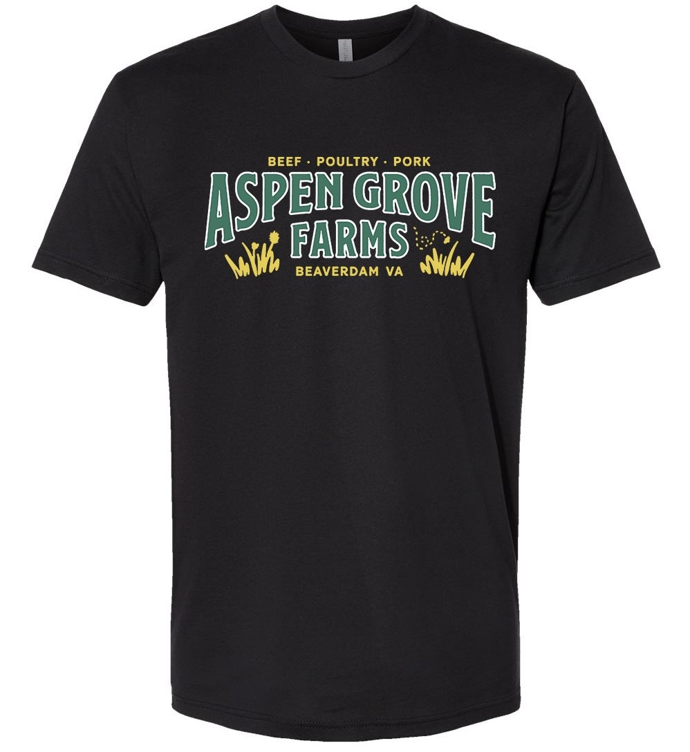 Aspen Grove Farms Tee - Black