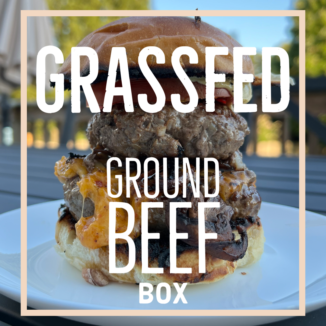 Grassfed Ground Beef Box - Pre Order for 12/15 Delivery